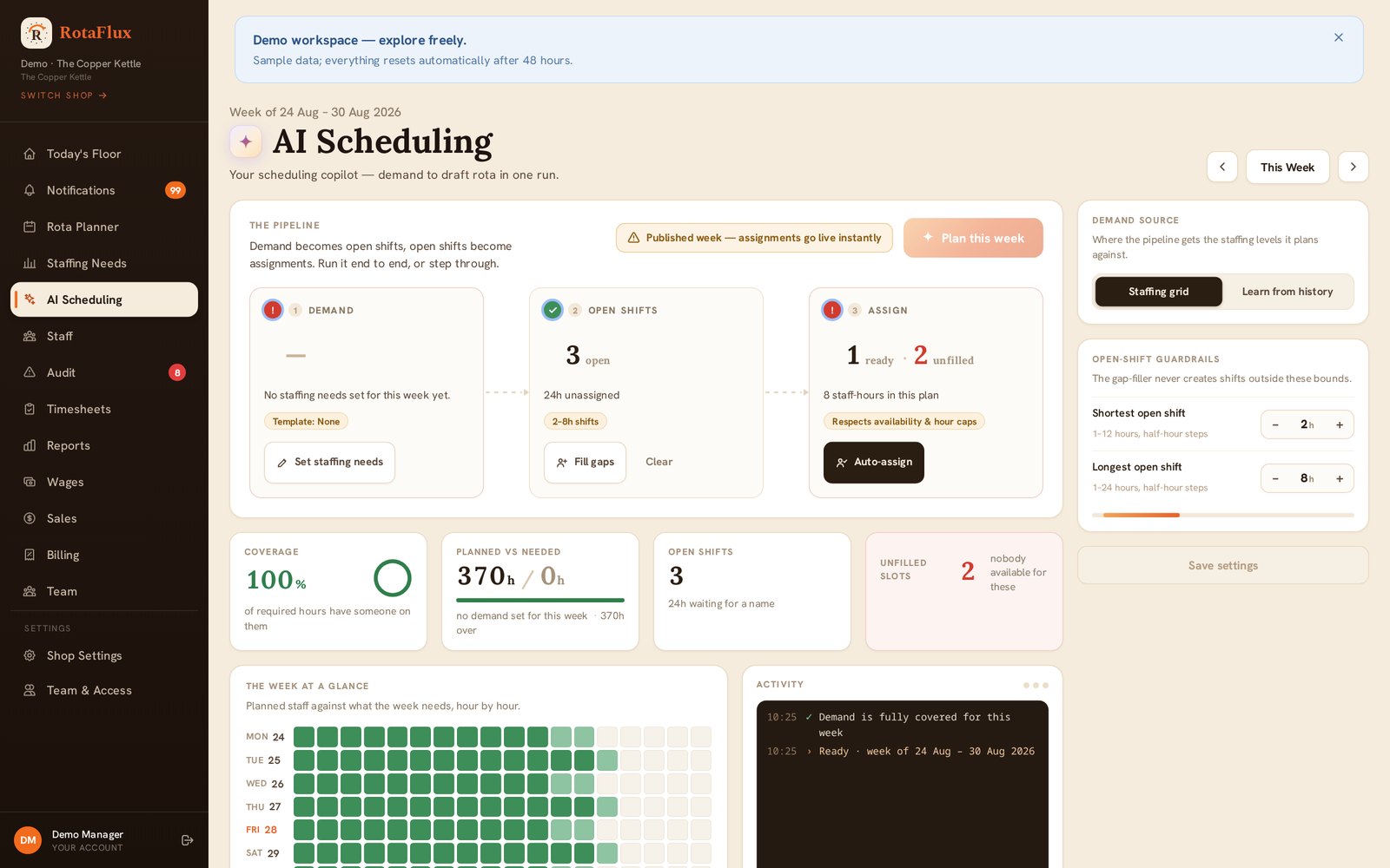 AI Scheduling