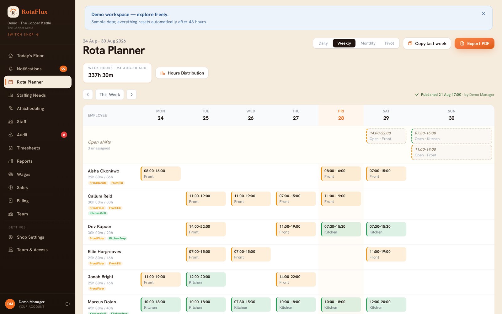 Rota Planner
